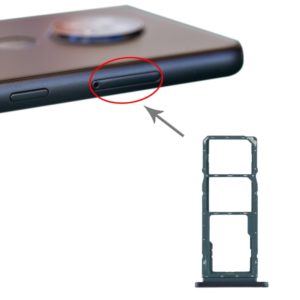 SIM Card Tray + SIM Card Tray + Micro SD Card Tray for Nokia 7.2 / 6.2 TA-1196 TA-1198 TA-1200 TA-1187 TA-1201(Green) (OEM)