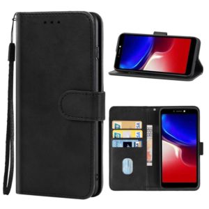For Tecno P32 Leather Phone Case(Black) (OEM)