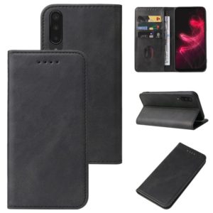 For Sharp Aquos Zero 5G Basic Magnetic Closure Leather Phone Case(Black) (OEM)