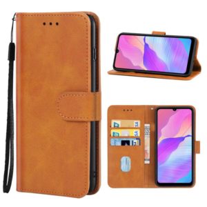 For Huawei Enjoy 20e Leather Phone Case(Brown) (OEM)