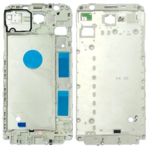 For Galaxy J7 V / J7 Perx / J727V / J727P Front Housing LCD Frame Bezel Plate (White) (OEM)