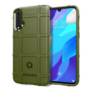 Full Coverage Shockproof TPU Case for Huawei Nove 5 Pro(Army Green) (OEM)