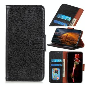 For Motorola Moto E32 4G Nappa Texture Leather Phone Case(Black) (OEM)
