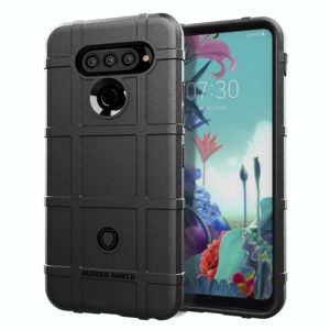 For LG K51S Full Coverage Shockproof TPU Case(Black) (OEM)