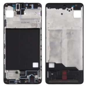 For Samsung Galaxy A51 Front Housing LCD Frame Bezel Plate (Black) (OEM)
