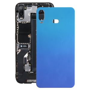 For Galaxy A6s Battery Back Cover (Blue) (OEM)