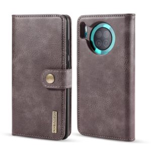 For Huawei Mate 30 DG.MING Crazy Horse Texture Flip Detachable Magnetic Leather Case with Holder & Card Slots & Wallet(Grey) (DG.MING) (OEM)