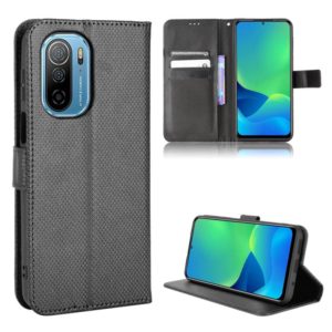 For Ulefone Note 13P Diamond Texture Leather Phone Case(Black) (OEM)