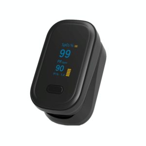Finger Clip OLED Screen Pulse Oximeter, Colour: Black(English Standard Packaging) (OEM)