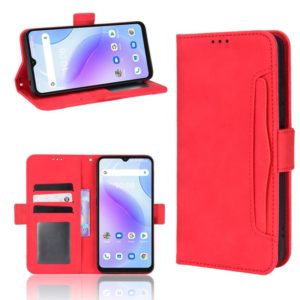 For Umidigi A11s Skin Feel Calf Pattern Leather Phone Case(Red) (OEM)