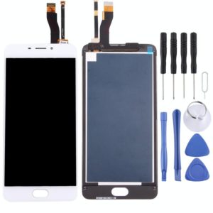 TFT LCD Screen for Meizu M5 Note / Meilan Note 5 with Digitizer Full Assembly(White) (OEM)