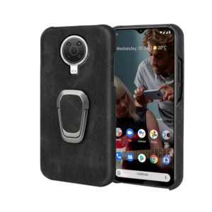 For Nokia G20 Ring Holder PU Phone Case(Black) (OEM)