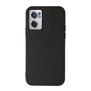 For OnePlus Nord CE 2 5G Carbon Fiber Texture Shockproof Phone Case(Black) (OEM)