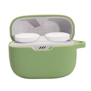 Earphone Protective Case with Hanging Buckle For JBL T130NC(Matcha Green) (OEM)