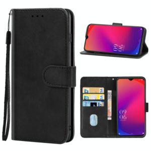Leather Phone Case For Doogee X95 Pro(Black) (OEM)