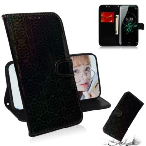 For Sony Xperia XZ3 Solid Color Colorful Magnetic Buckle Horizontal Flip PU Leather Case with Holder & Card Slots & Wallet & Lanyard(Black) (OEM)