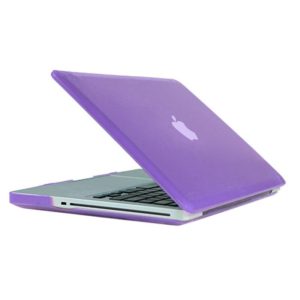 Hard Crystal Protective Case for Macbook Pro 15.4 inch(Purple) (OEM)