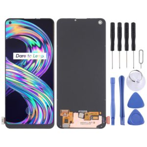 Original Super AMOLED Material LCD Screen and Digitizer Full Assembly for OPPO Realme 8 (OEM)