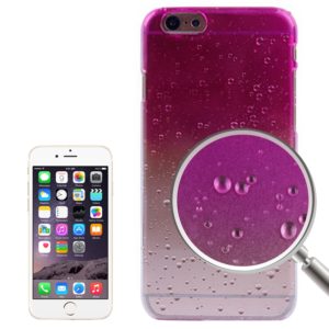 Raindrops Gradient Hard Case for iPhone 6 & 6S(Magenta) (OEM)