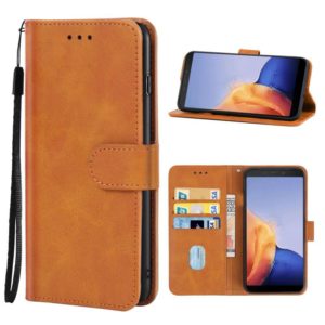 Leather Phone Case For Ulefone Armor X9 / X9 Pro(Brown) (OEM)