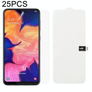 25 PCS Soft Hydrogel Film Full Cover Front Protector with Alcohol Cotton + Scratch Card for Galaxy A10 (OEM)