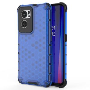 For OnePlus Nord CE 2 5G Shockproof Honeycomb PC + TPU Phone Case(Blue) (OEM)