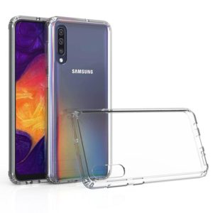 For Galaxy A30s / A50s Scratchproof TPU + Acrylic Protective Case(Transparent) (OEM)