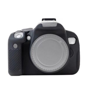 For Canon EOS 600D Soft Silicone Protective Case(Black) (OEM)