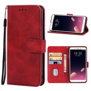 Leather Phone Case For Meizu Meilan S6(Red) (OEM)