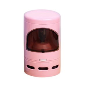 XCQ-01 Multifunctional Desktop Vacuum Cleaner with Pencil Sharpener Function(Pink) (OEM)