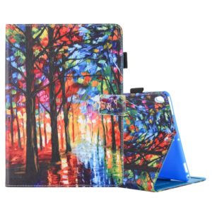For iPad Pro 10.5 inch Forest Pattern Horizontal Flip Leather Case with 3 Gears Holder & Card Slots (OEM)