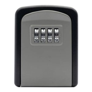 G9 4-digit Password Aluminum Alloy Key Storage Box(Grey) (OEM)