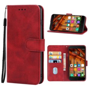 Leather Phone Case For Elephone P9000(Red) (OEM)
