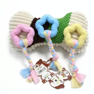 Pet Toys TPR Bite Resistance Dog Supplies Cotton Rope Cloth Toys, Size: Pentagar(Random Color Delivery) (OEM)