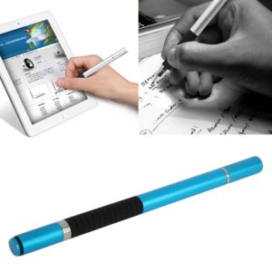 2 in 1 Stylus Touch Pen + Ball Pen for iPhone 6 & 6 Plus / 5 & 5S & 5C, iPad Air 2 / iPad mini 1 / 2 / 3 / New iPad (iPad 3) / iPad and All Capacitive Touch Screen(Blue) (OEM)