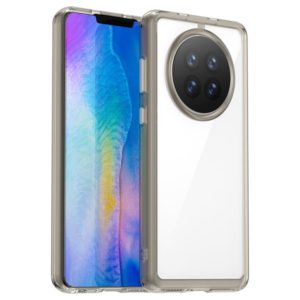 For Huawei Mate 50 Colorful Series Acrylic + TPU Phone Case(Transparent Grey) (OEM)