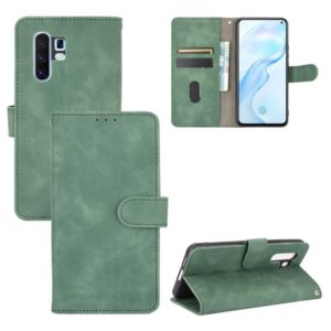 For Vivo X30 Pro Solid Color Skin Feel Magnetic Buckle Horizontal Flip Calf Texture PU Leather Case with Holder & Card Slots & Wallet(Green) (OEM)