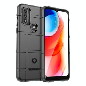 For Motorola Moto G Play 2022 Full Coverage Shockproof TPU Phone Case(Black) (OEM)