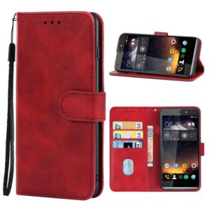 For Tecno Camon C8 Leather Phone Case(Red) (OEM)