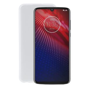 TPU Phone Case For Motorola Moto Z4(Transparent White) (OEM)