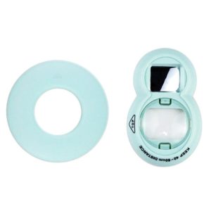 Mini Digital Camera Lens Selfie Mirror + Auxiliary Circle Set for FUJIFILM Instax Mini7+(Blue) (OEM)