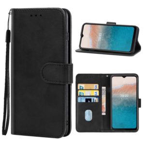 Leather Phone Case For Nokia C21 Plus(Black) (OEM)