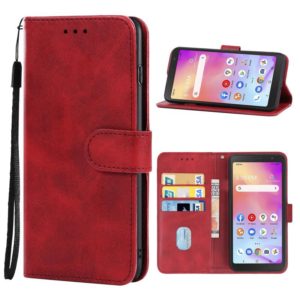 For TCL A3 A509DL / A30 Leather Phone Case(Red) (OEM)