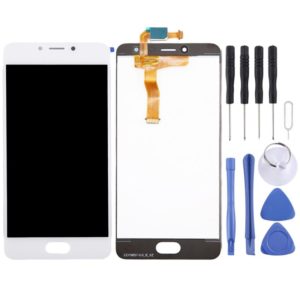TFT LCD Screen for Meizu Meilan A5 / M5c with Digitizer Full Assembly(White) (OEM)