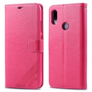 For Xiaomi Redmi Note 7 AZNS Sheepskin Texture Horizontal Flip Leather Case with Holder & Card Slots & Wallet(Red) (AZNS) (OEM)