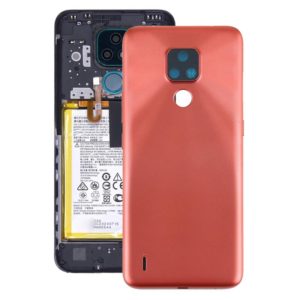 Original Battery Back Cover for Motorola Moto E7 (Orange) (OEM)