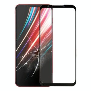 Front Screen Outer Glass Lens for ZTE Nubia Red Magic 5G NX659J (Black) (OEM)