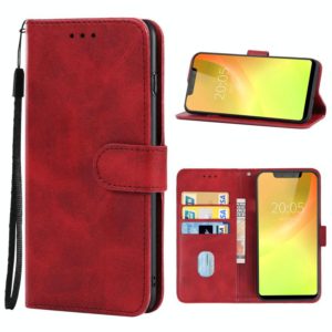 Leather Phone Case For Blackview A30(Red) (OEM)