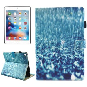 For iPad Pro 10.5 inch Raindrop Pattern Horizontal Flip Leather Protective Case with Holder & Card Slots & Wallet & Pen Slot &Sleep / Wake-up (OEM)
