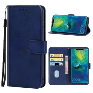 For Huawei Mate 20 Pro Leather Phone Case(Blue) (OEM)